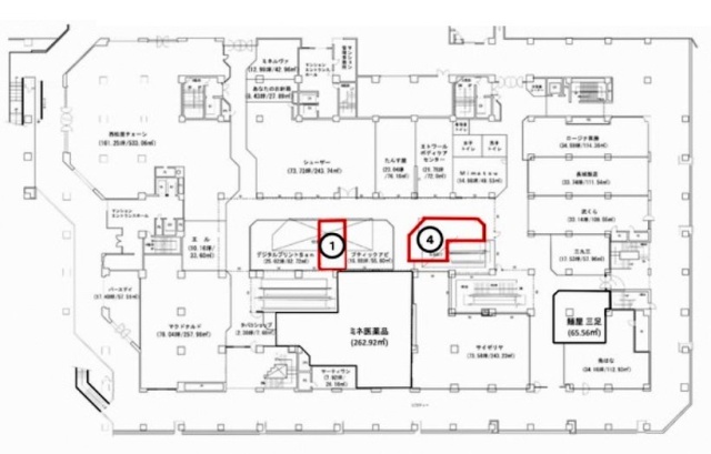 ザ・スクエア4 間取り図