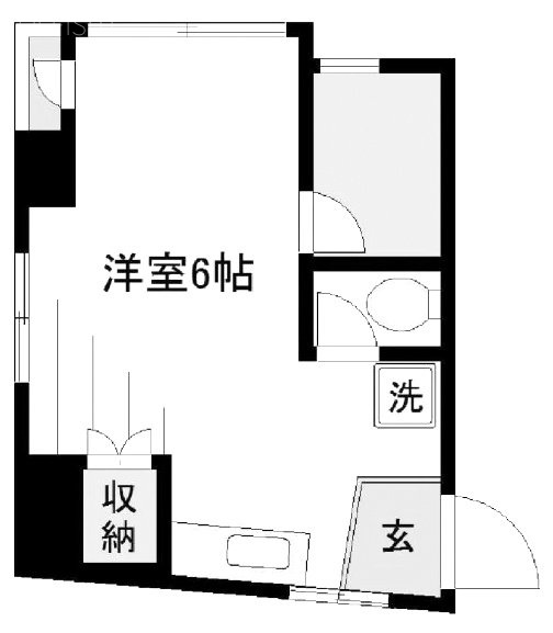 和田ビル401 間取り図