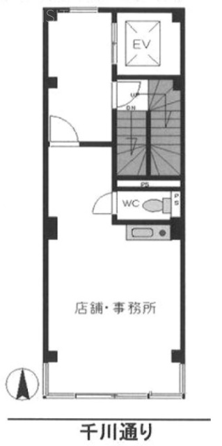 K&Iビル2F 間取り図
