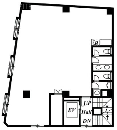 松源ビル3F 間取り図