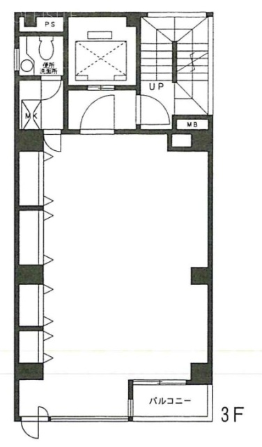 NH虎ノ門ビル3F 間取り図