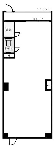 塚田ビル1F 間取り図