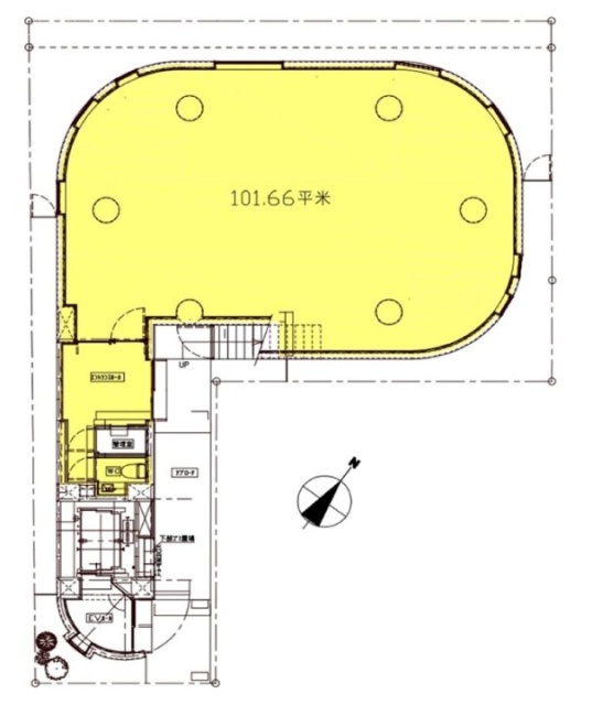 TWG日本橋人形町1F 間取り図
