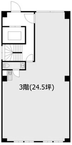 第2大出ビル3F 間取り図