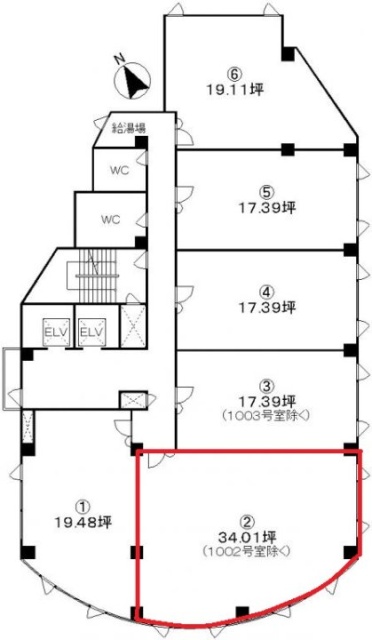 KSビル702 間取り図