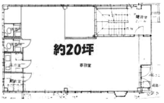 東邦西新宿ビル2F 間取り図