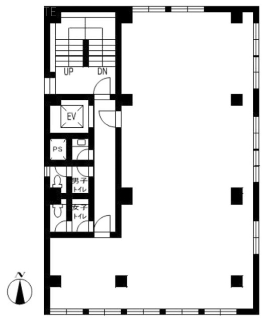 鈴友ビル6F 間取り図
