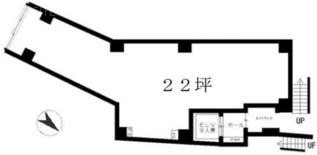 TS山本ビル1F 間取り図