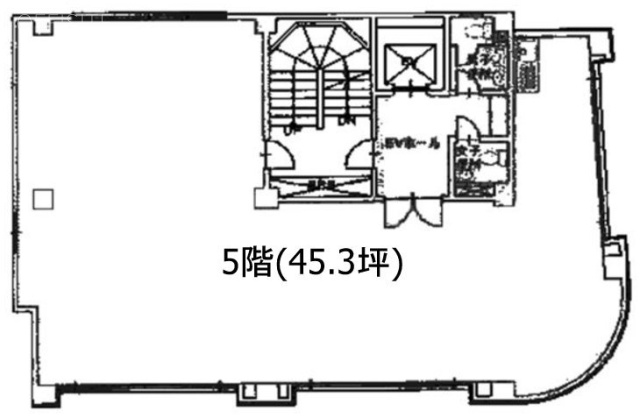 柿原林業ビル5F 間取り図
