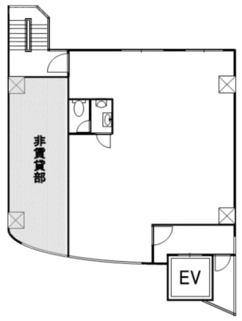 青山KKビル3F 間取り図