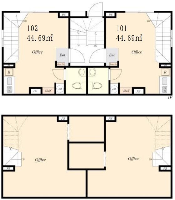 k-suite 外神田101 間取り図