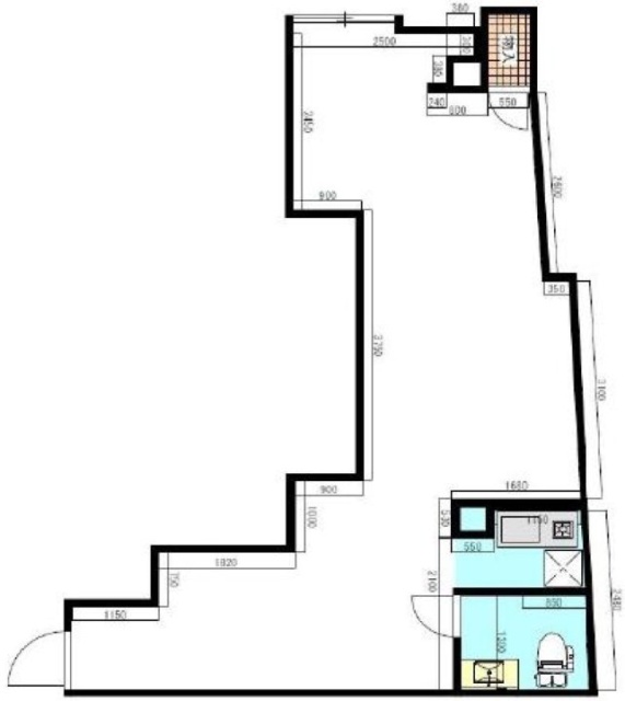 コーポ高田ビル202 間取り図