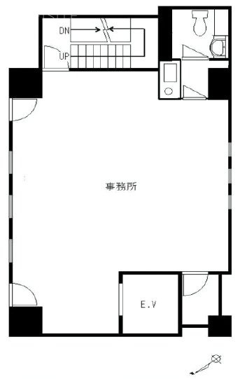 MIビル4F 間取り図
