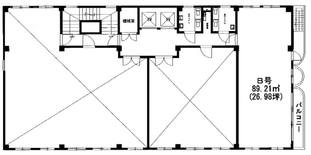 平河中央ビル401 間取り図