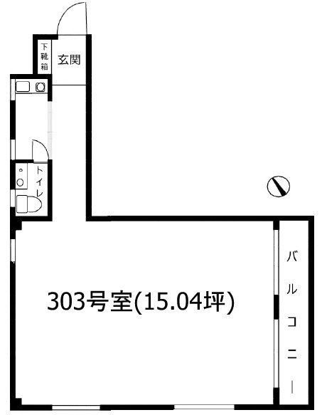 モン・パピール303 間取り図