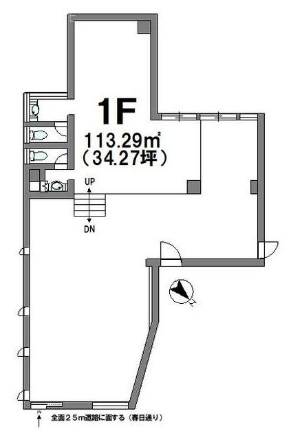 サンユースビル1F 間取り図