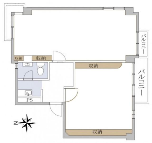 平河ハイツ41 間取り図