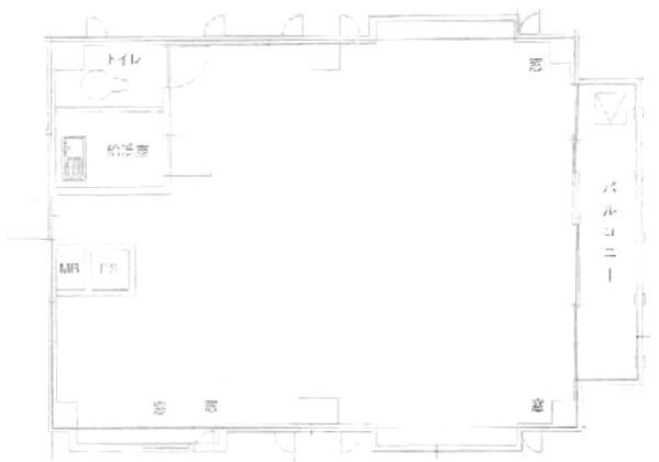 近藤ビル6F 間取り図