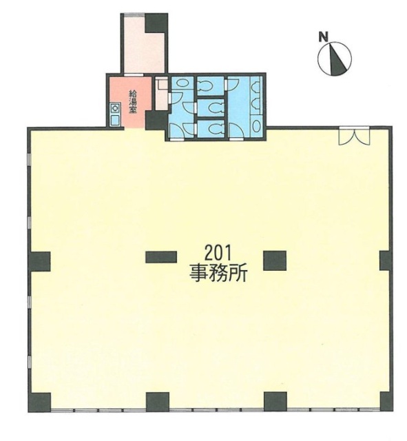 ベラカーサ秋葉原201 間取り図