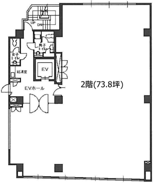 OSAWAビル2F 間取り図