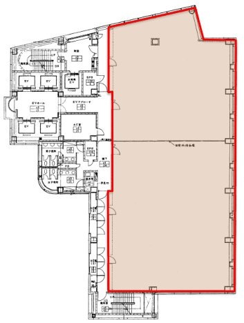 キャロットタワー3F 間取り図