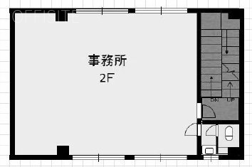 御徒町第二ビル2F 間取り図
