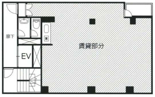 第三中野ビルA 間取り図