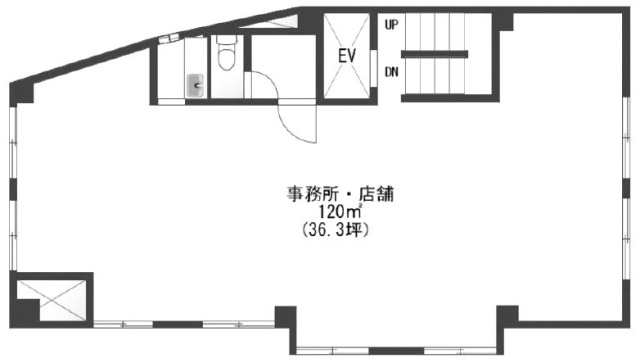 田口ビル3F 間取り図