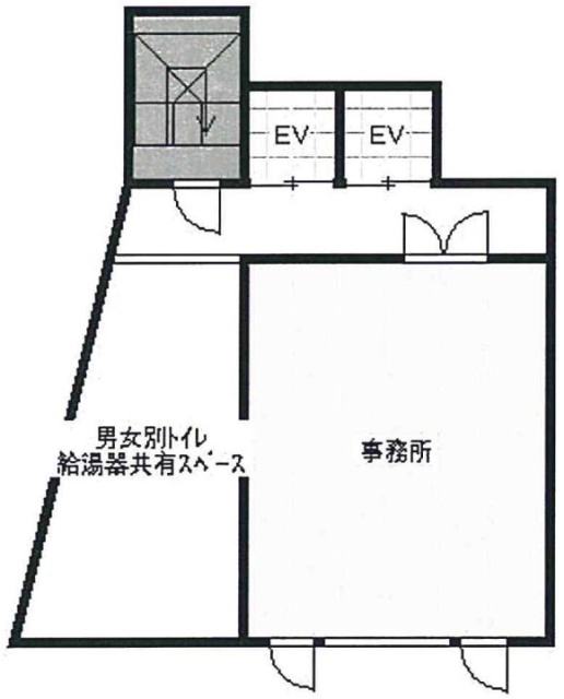 調布NKビル501 間取り図