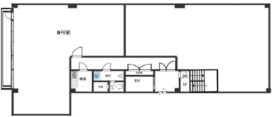 浅草橋STビルB 間取り図