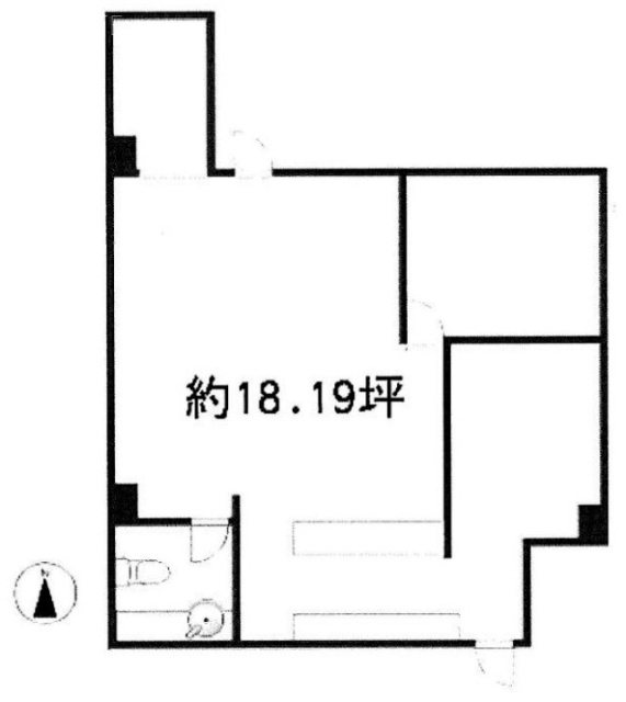 サランビルC 間取り図