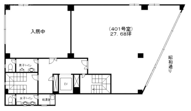 加瀬ビル221401 間取り図