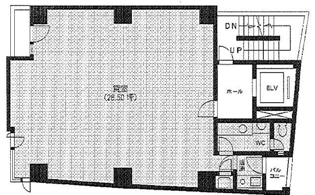西新宿小出ビル10F 間取り図