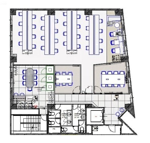 THE PORTAL 田町7F 間取り図