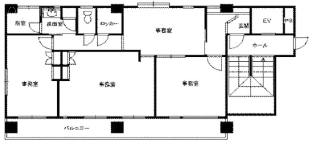 第2伊藤ビル601 間取り図