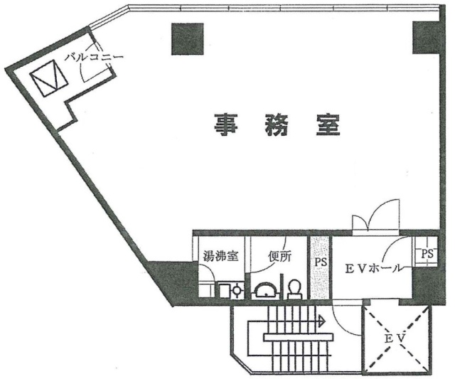 MAC渋谷ビル10F 間取り図