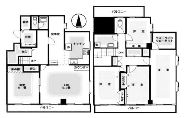 ビルネンハイム305 間取り図