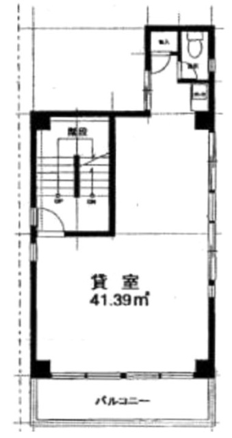 ビーバーズ高田馬場ビル4F 間取り図