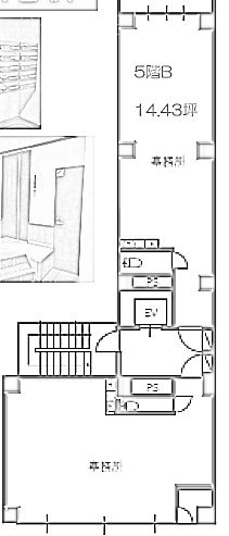 ACN東銀座ビルB 間取り図