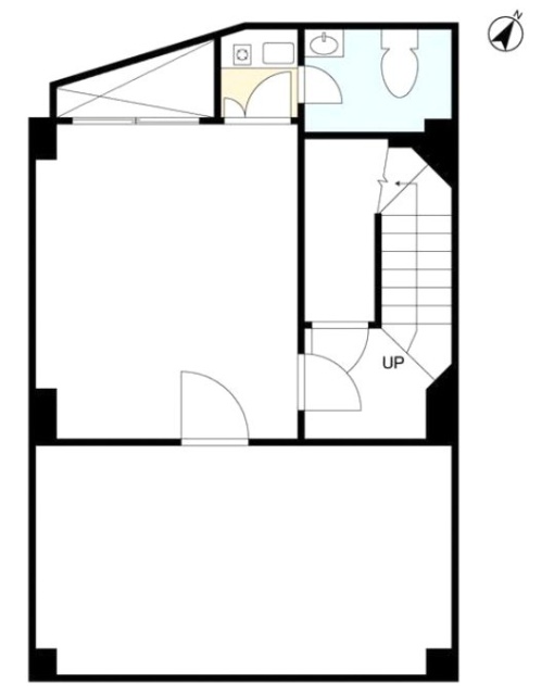 さくら五番町ビルB1F 間取り図