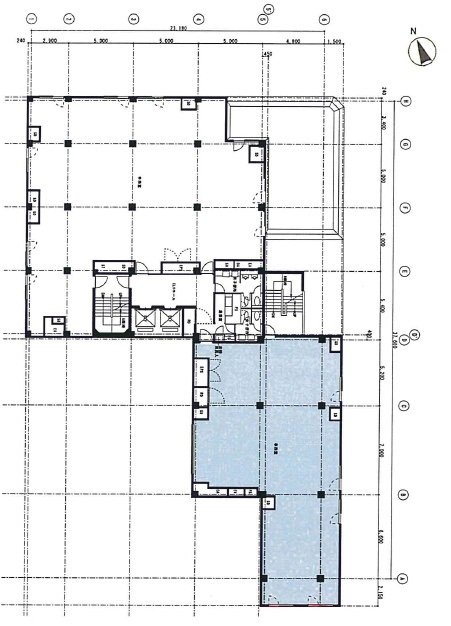 新橋アネックス4F 間取り図