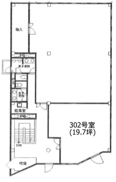 天幸ビル40302 間取り図