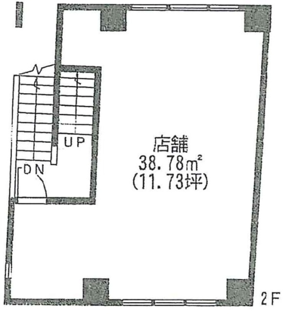 乙黒ビル2F 間取り図