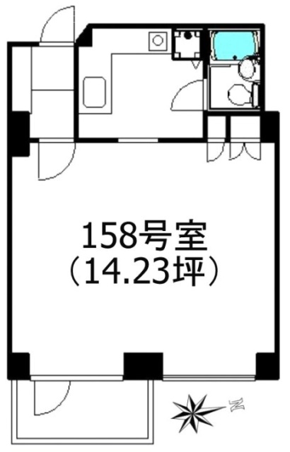 エルプリメント新宿158 間取り図