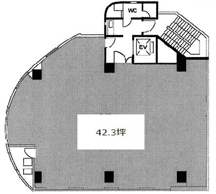 APPLE OHMI3F 間取り図