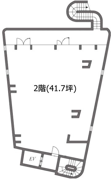 ユープレイス下北沢2F 間取り図