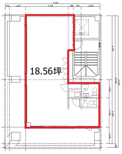 KSビル5F 間取り図