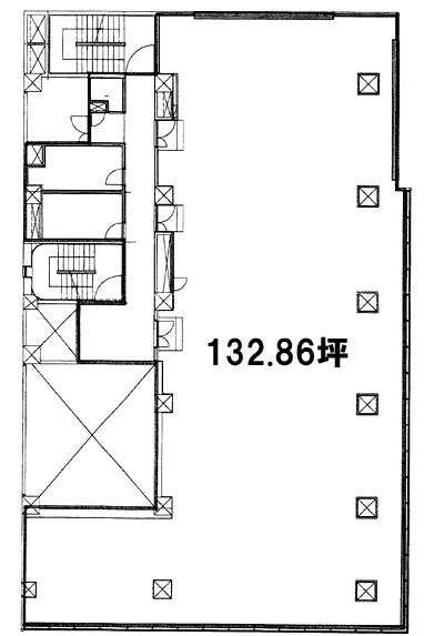 Daiwa新橋510ビル2F 間取り図