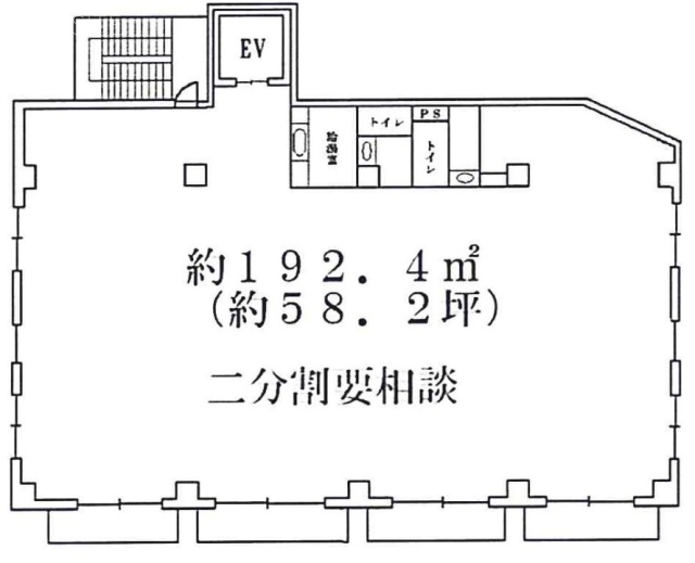 八王子JCビル301 間取り図