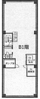今井ビルB1F 間取り図